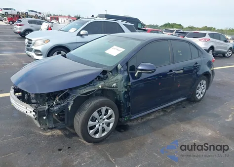 2022 Toyota Corolla Le из США, поврежденный, VIN 5YFEPMAE4NP367208